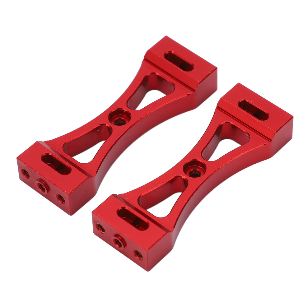 2Pcs Aluminum Rc Beam Brackets 53Mm For B14 B16 Q60 Red 8361357604801