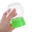 6St Groene Plastic Sneeuwbollen DIY Kit Versiering Project 3