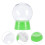 6St Groene Plastic Sneeuwbollen DIY Kit Versiering Project 10