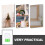 6St Groene Plastic Sneeuwbollen DIY Kit Versiering Project 8