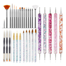 31-teiliges Nagelpinsel-Set für Damen, leichtes,