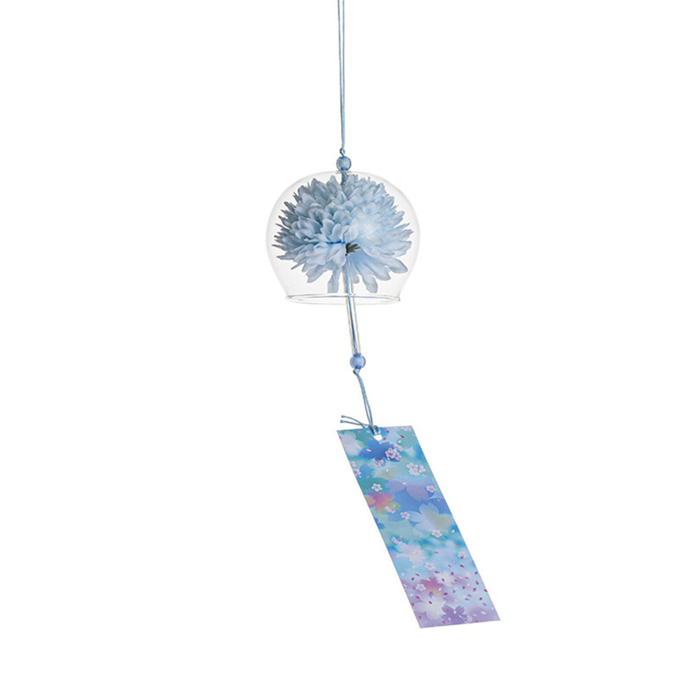 Florals Wind Chimes Japanese Wind Chimes For Home Decors-Blue-image-OPC-PMPRPWG-NEW