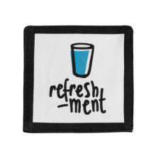 Premier Housewares Doodle "refreshment" Coasters - Set of 4