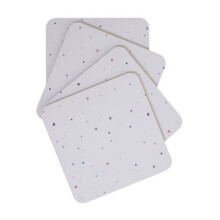 SPECKLE 4PC WILD COTTAGE COASTERS