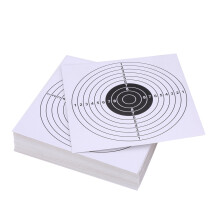 100 Stück Zielscheiben aus Papier – 14x14cm für Bogenschießbahnen & Vereinsübungen