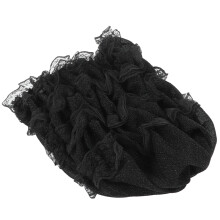 Mujeres musulmanas turbante de malla elástica color tamaño