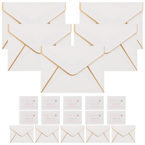 10Ud Tarjetas De Buenos Con Sobres Y