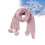 Scarf Kid Knitting Cotton 1pcs Pink 4