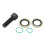 AC Compressor Fitting 90 Turn Alloy Black Adapter Kit for Ford LSX LS1 Models 7