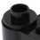 AC Compressor Fitting 90 Turn Alloy Black Adapter Kit for Ford LSX LS1 Models 11