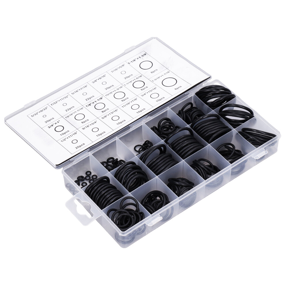 Comprehensive 222Pcs Rubber Washer Kit For Automotive And Plumbing 4001357611426