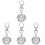 4Pcs Students Watch School Exam Luminous Pointer Hanging Watch 2