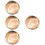 4pcs Copper Incense Ash Press Seal Mold Tool 7