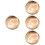 4pcs Copper Incense Ash Press Seal Mold Tool 6
