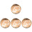 4pcs Copper Incense Ash Press Seal Mold Tool 2