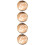 4pcs Copper Incense Ash Press Seal Mold Tool 8
