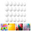 24pcs Diy Easter Eggs Fake Eggs Diy Accessories Craft Egg For Children 4