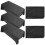 5 Pcs Rectangle Table Cover Cloth Rectangular Tablecloth Black 11