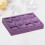 Durable Density Board Purple Watch Case with Pillow Design 4