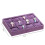 Durable Density Board Purple Watch Case with Pillow Design 2