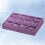 Durable Density Board Purple Watch Case with Pillow Design 8