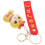 2Pcs Zodiac Snake Key Holder Resin Keychains Multi Color Charm 3