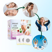 30 Stück Schlankmacher Detox-Nabelpflaster für Taille, festigend & schlank machend
