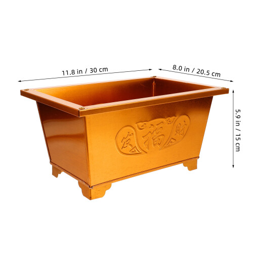 Burn Barrel Incinerator Bin For Sacrificial Paper Money 2