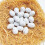 100Pcs Durable Plastic Simulation Bird Eggs Easter Party Decorations 7