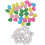 100Pcs Durable Plastic Simulation Bird Eggs Easter Party Decorations 2