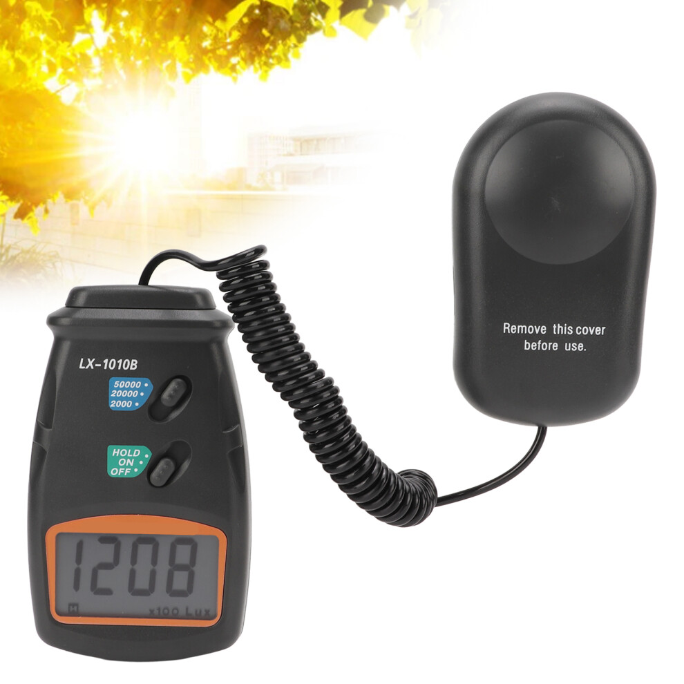 Lx1010b Digital Meter 0-50000Lx Illuminance Tester For Office & School Light 7891357616289