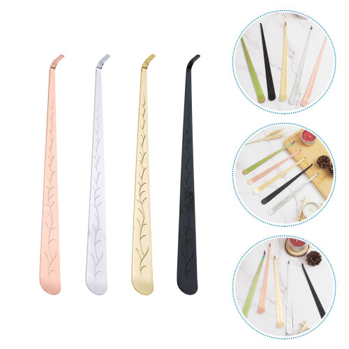 Raindrops  4 Pcs Handle Candle Hook Wick Extinguisher Snuffer 2