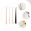 Raindrops  4 Pcs Handle Candle Hook Wick Extinguisher Snuffer 8