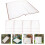 20 Sheets Square Translucent Paper Wrap For Flowers Bouquets 5