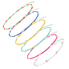6 Pcs Necklace Set Woman Miss Necklaces For Teen Girls Women Trendy
