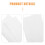 Mlins  120 Sheets Gift Wrapping Paper Wedding Decoration 7