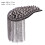 2Pcs Assorted Color Rivet Epaulets with Elegant Tassel Chains 10