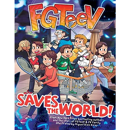 FGTeeV Saves the World by FGTeeV Paperback Book