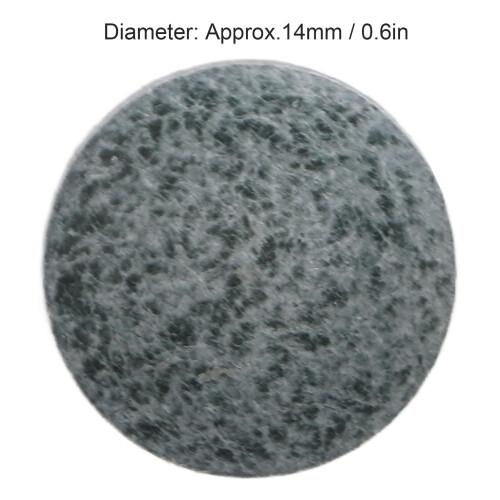 50 pièces par ensemble 14 mm embouts de queue de billard 3A cuir gris 2