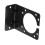Robust Black Metal 7 Pin Trailer Socket Mounting Bracket for Caravan Towing 5