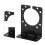 Robust Black Metal 7 Pin Trailer Socket Mounting Bracket for Caravan Towing 13