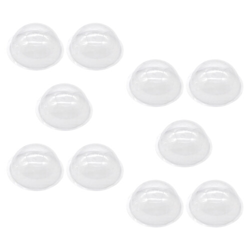 120Ud Medias Esferas PVC Para Con Claro Y Resistente