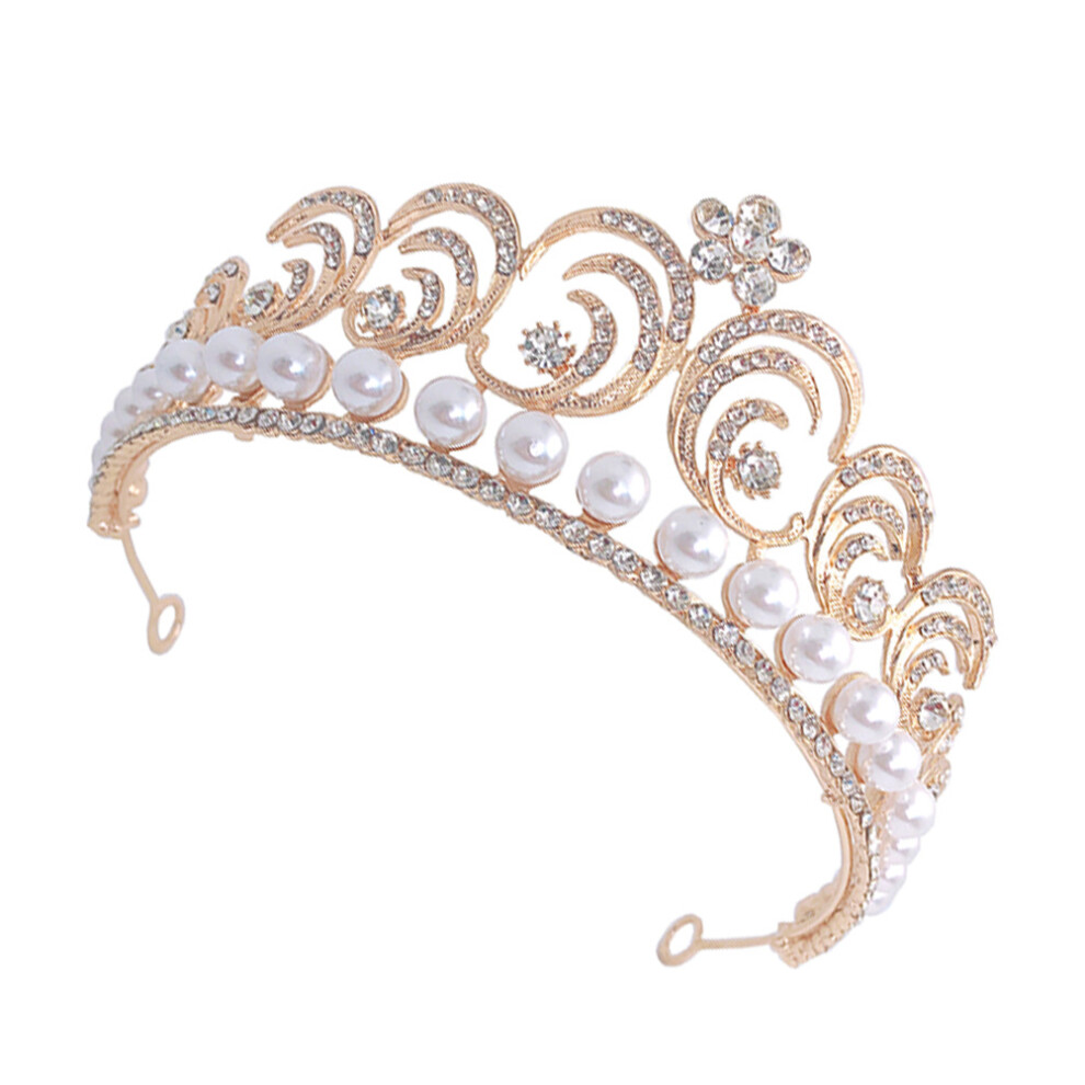 1pc Wedding Crown Bride Baroque Headdress-image-OPC-PMPSXXN-NEW