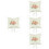 4pcs Wedding Ring Pillow Flower Holder 6