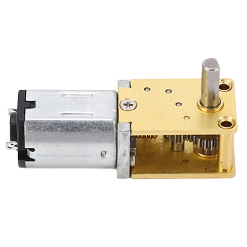 Turbo-Schneckengetriebemotor, Mikrobürstenmotor, 2