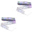 2Pcs Glowing Cloth Ribbon Lamp String Silver Xmas Tree Hanging Decor 4