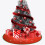 Christmas Tree Skirt Red Cloth 1 Pc 48in 9