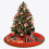 Christmas Tree Skirt Red Cloth 1 Pc 48in 7