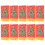 20Pcs Chinese Style Amulet Portable PVC Decor 1