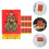 20Pcs Chinese Style Amulet Portable PVC Decor 11